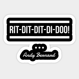 RIt-dit-dit-di-doo! Sticker